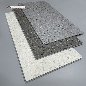 Carreaux SPC en <span class=keywords><strong>PVC</strong></span> SPC de <span class=keywords><strong>sol</strong></span> en pierre à noyau de polymère, aspect <span class=keywords><strong>marbre</strong></span> <span class=keywords><strong>beige</strong></span> de luxe, avec verrouillage par clic - Product Image 3