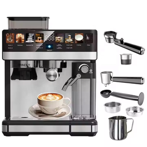 Cafetera Espresso Eléctrica Profesional Francesa de 20 Bares, Automática, de Acero Inoxidable, Personalizable, para el Hogar - Product Image 4