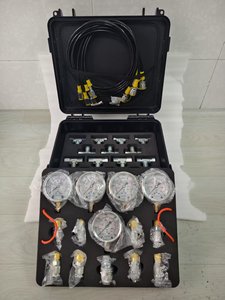 HongWang 5 <b>Gauge</b> Hydraulic Pressure <b>Gauges</b> Set for Excavator Construction Use Pressure <b>Measurement</b> <b>Tool</b> - Product Image 5