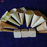 Ligne de production automatique de cornets de glace en gaufrettes, machine à fabriquer des cornets de glace en gaufrettes, machine à cornets en gaufrettes