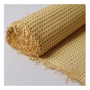 Fabrieks Groothandel Synthetische Rotan Roll Natuurlijke Kleur Rotan Cane Webbing Plastic Rotan Geweven Rol - Product Image 1