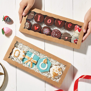 <span class=keywords><strong>Cajas</strong></span> de entrega grandes <span class=keywords><strong>para</strong></span> pasteles con base <span class=keywords><strong>para</strong></span> cupcakes rectangulares, bento y 2 cupcakes, con embalaje y envío - Product Image 4