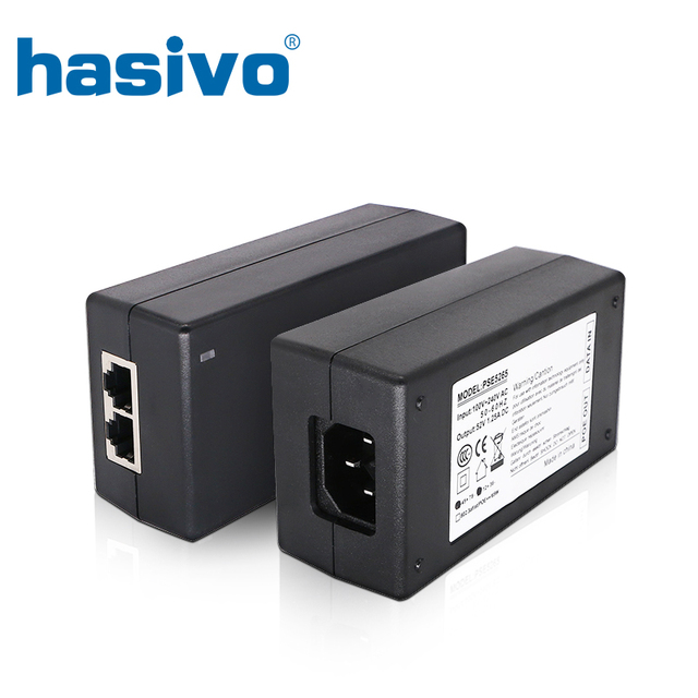 Hi Power 48W 65W Gigabit PoE Injector Ethernet Power for PoE IP Camera Phone Wireless AP PoE Power Supply