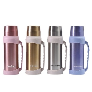 Termo Personalizado de Acero Inoxidable 304, Taza Térmica para Exteriores, Coche, Gran Capacidad, Botella de Viaje con Asa Deportiva y Aislamiento al Vacío - Product Image 5