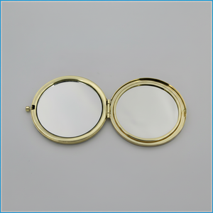 ottone antico specchio compatto in metallo di lusso specchio della tasca - Product Image 5