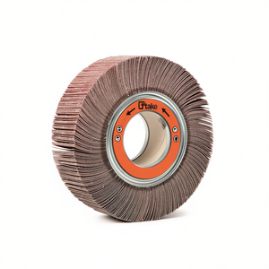 Disco Abrasivo de Tela con Solapa de Corindón 165x30x54 mm con Orificio, Grano 60 - Product Image 2