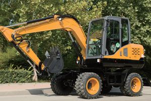 Excavatrice à roue à moteur Yanmar haute efficacité tout nouveau modèle Eaton pelle à godet Yuken à noyau de cylindre hydraulique - Product Image 6