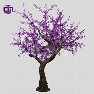 Colorful Waterproof PVC LED Cherry Blossom <b>Tree</b> Light for Resort Park Plaza Festival Scene <b>Lighting</b> for Sale - Product Image 6