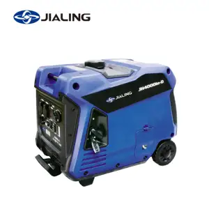 Jialing pequeño generador de gasolina inversor silencioso 3KW 3000W monofásico AC DC generadores de gasolina de energía portátil para el hogar silencioso
