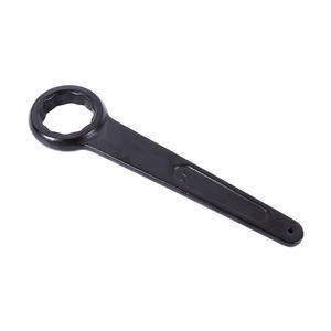 ประแจหกเหลี่ยมแบบกล่องเดี่ยวสำหรับงานหนัก อุตสาหกรรม ขนาดเมตริก ผลิตจากเหล็กกล้าคาร์บอนเคลือบอิเล็กโทรโฟรีซิส ปากเรียบ พร้อมด้ามต่อยาว - Product Image 1