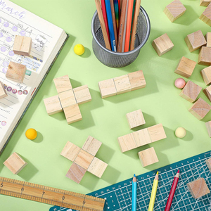 Cubes <span class=keywords><strong>en</strong></span> bois vierges de 1 pouce carrés <span class=keywords><strong>en</strong></span> bois <span class=keywords><strong>massif</strong></span> de <span class=keywords><strong>pin</strong></span> naturel pour les projets de bricolage et de peinture cadeaux blocs <span class=keywords><strong>en</strong></span> bois non finis - Product Image 5