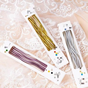 Velas de Cumpleaños al por Mayor para Niños y Niñas, Velas Largas Decorativas para Pastel de Cumpleaños, Velas Brillantes para Decoración de Bodas, Velas de Feliz Cumpleaños para Pastel - Product Image 6