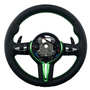 Volante de Cuero Duradero en Oferta para BMW Serie 3 4 5 F30 F31 F32 F36 E92 F10 F11 F80 F82 M3 M4 X3 X4 X5 X6 - Product Image 3