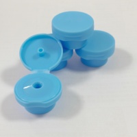 Bouchons d'emballage de beauté 28mm Surface mate Flip Top Cap et fermetures pour emballage cosmétique fantaisie Shampooing Flip Top Bottle Cap