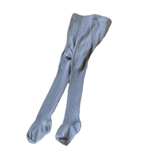 Girls Ribbed Bodysuit Tights Solid Color Cotton Stretch High Waisted One Piece Leggings Autumn Winter Kids Underwear - Product Image 4