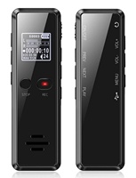 Enregistreur vocal numérique à activation vocale, lecteur MP3, appareil d'enregistrement audio WAV, connecteur Type-C/USB 2.0, matériau plastique