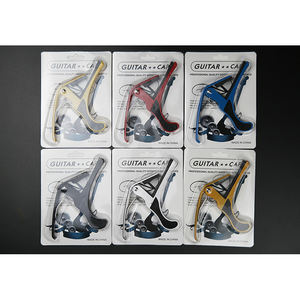 <span class=keywords><strong>Capotraste</strong></span> de Guitarra Clásica al por Mayor de Paisen, Clip para Afinador de Guitarra, Capo de Ukelele, Capo de Guitarra de Color Personalizado para Guitarras Acústicas - Product Image 4