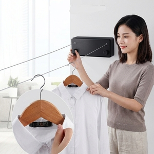 Sèche-<span class=keywords><strong>linge</strong></span> rétractable pour intérieur et <span class=keywords><strong>extérieur</strong></span> |   Corde <span class=keywords><strong>à</strong></span> <span class=keywords><strong>linge</strong></span> robuste pour séchage de vêtements |   Séchoir <span class=keywords><strong>à</strong></span> <span class=keywords><strong>linge</strong></span> suspendu rétractable - Product Image 1