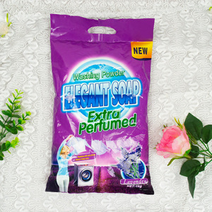Détergent à lessive en poudre haute mousse 1 kg avec parfum pour lavage à la main et vêtements – Nettoyant pour linge - Product Image 1