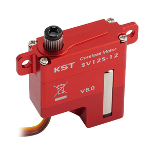 มอเตอร์ไร้แกนกลาง HOT KST SV12S-12 แรงดันสูงพิเศษ 12V 14.5กก. 0.07วินาที แรงบิด 14.5Kgf.cm  ตั้งโปรแกรมได้ พร้อมระบบซอฟต์สตาร์ท  วัสดุอะลูมิเนียม - Product Image 6