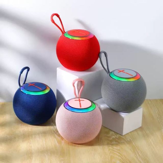RGB IPX6 Waterproof BT Hifi Sound Speakers Bass Music Gaming Wireless Speaker Support Bt Call TF Card AUX USB FM