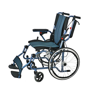 Fauteuil roulant manuel Xunyu, jantes en aluminium de 20 pouces, pliable, léger, pour personnes âgées, accoudoirs réglables pour les sorties et les soins - Product Image 3