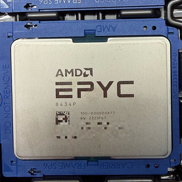 Unlocked AMD EPYC 8434P 2.5GHz 48 Cores 96 Threads 200W 8004 Series Server CPU Processor