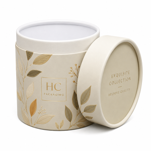 Luxury Eco-friendly Rigid Cardboard Round Tube <b>Box</b> for Premium Tea Matcha Loose Leaf Packaging Custom Logo Wholesale - Product Image 6