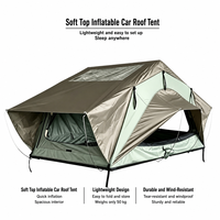 TOP MOUNT Aufblasbares Dachzelt 4x4 Offroad Autozelt für Australien Camping 3-4 Personen Kapazität