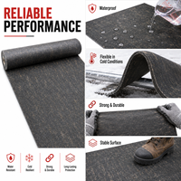 Feutre de sous-couche bitumineux organique saturé imperméable de qualité standard 15lb 30lb pour toiture résidentielle en bois inclinée