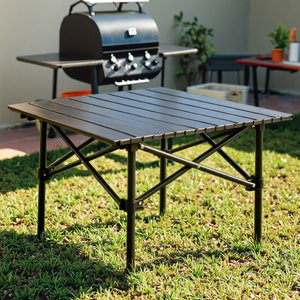 <span class=keywords><strong>Table</strong></span> de Camping <span class=keywords><strong>pliante</strong></span> légère pas chère avec tapis de pied antidérapant pour pique-nique cuisine sac à dos barbecue arrière-cour <span class=keywords><strong>plage</strong></span> - Product Image 1