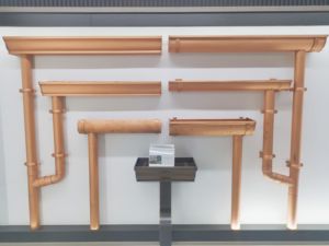 نظام مزاريب نحاسية مخصص من نوع K ونوع H لتصريف المياه من السقف - Product Image 4