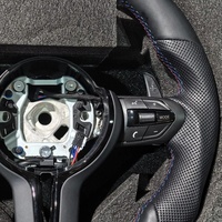 Volant en cuir et fibre de carbone de la série F M Sport pour BMW M5 F30 340i F10 535i F32 F20 F36 F22 M4 F82 X5 F15 F80 M3 F11 F31