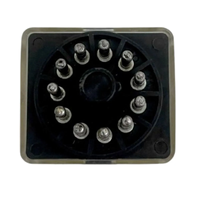 RELE ICR Tipo 60.13 relai Solid State baru 80Vcc 10A 250Vca 3 contacos Rev. 125Vca 11 Pinos 10A Tipo 6013 C.R. Relai