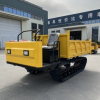 Yunnei 4x4 électrique Mini Dumper 5000 kg capacité camion à chenilles avec boîte de vitesses portant Euro V conforme Core Engine Motor