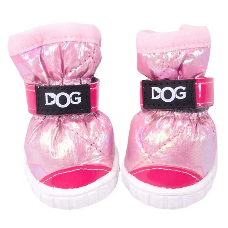Fashion dog shoes Non-slip wear-resistant waterproof warm pet dog shoes new pet shoes