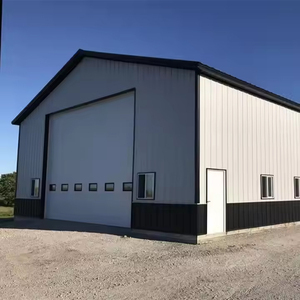 Bâtiment préfabriqué industriel de cadre en acier d'entrepôt préfabriqué modulaire léger de haute résistance pour la construction d'usine - Product Image 6