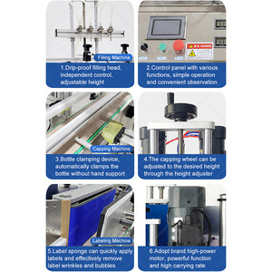 เครื่องเติมขวดน้ำใส่ถั่วลิสงซอสกุ้งสายการเติมน้ำผึ้งน้ำเชื่อม - Product Image 3