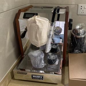 Máquina de café comercial semiautomática profesional de alta calidad de acero inoxidable con salida de fábrica, máquina de café para el hogar - Product Image 3