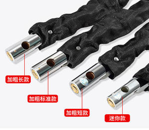 Antivol de vélo de montagne 20 mm, chaîne à combinaison à 5 chiffres, <span class=keywords><strong>cadenas</strong></span> à 5 chiffres, chaîne de vélo - Product Image 6