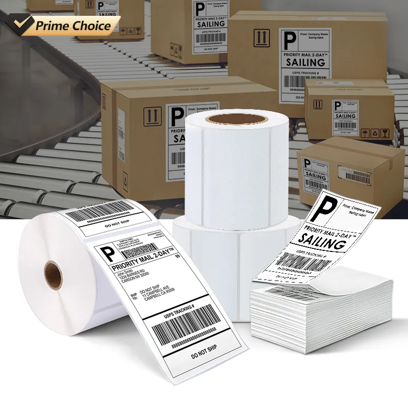 Shipping label 4x6 a6 thermal label sticker paper roll 100x150mm waybill sticker