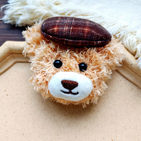En gros Nouveaux Porte-clés et Breloques de Sac en Peluche Ours Dessin Animé Exquis, Adorables Ours en Peluche pour Couples, Jouets pour Enfants, Cadeau
