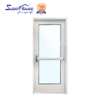 Superhouse Aluminium Glass for Sale New Panic Escape Eglassncy Exit Door with Push Bar Custom Commercial Hotel