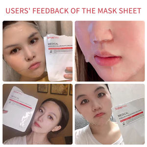 Feuille de masque facial de haute qualité hydratant le pansement médical d'hyaluronate de sodium - Product Image 5