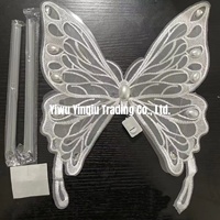 Ins Style Papillon Avec Led Lumières Décoration De Gâteau Diy Populaire De Mariage Anniversaire Gâteau Topper