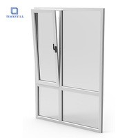 Diseño moderno, de doble acristalamiento marco de aluminio, ventanas abatibles, giro inclinado, Persiana de estilo abierto, cortina, hogar, dormitorio, Villa, uso