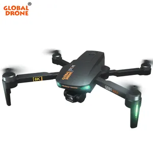 2021 Global Drone GD91Max Met 4K Hd Camera 3-Axis Gimbal 6K Quadruple Camera Drone Gps Lange vlucht Tijd Dron Vs Mavic Mini