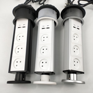 Israel Power Outlet Bếp Tay Kéo Lên Ổ Cắm Của Nhãn Hiệu Flip Ổ Cắm/Ẩn Máy Tính Để Bàn Gắn Power Strip Tower USB Ổ Cắm - Product Image 6