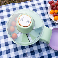 Draagbare automatische elektrische fruit- en druivenpeller, elektrische knoflookpeller, multifunctionele automatische fruit- en groentepeller
