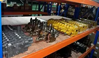 Vanne de commande hydraulique pour excavatrice KMX32NA, vanne de distribution hydraulique KMX32NA, vanne de distribution pour Sany SY335 SY365C